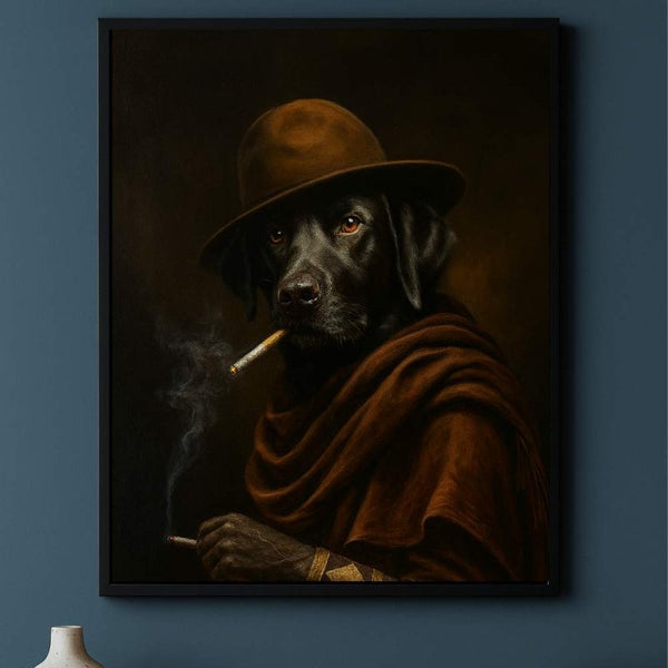 The Undercover Pup – Smoky Noir Edition - FanaticPrintz