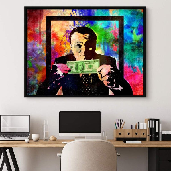 WOLF OF OFF STREET CANVAS SET - FanaticPrintz