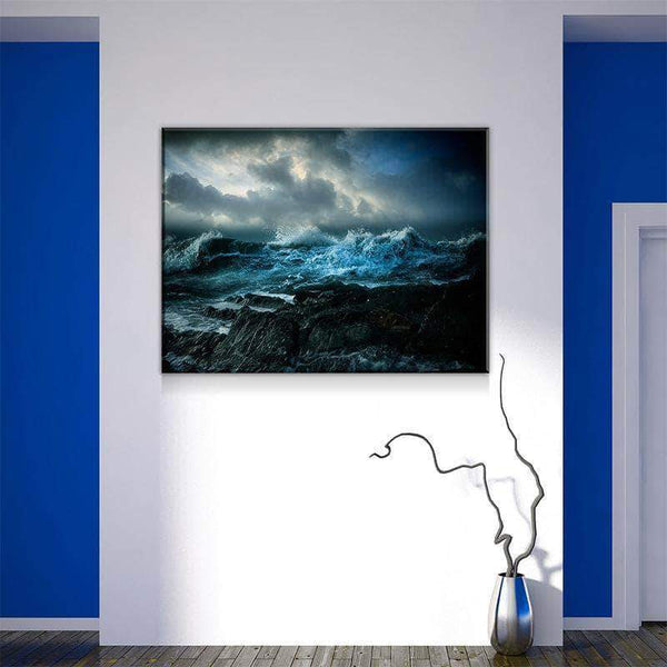 Ocean Eruption Canvas Set