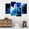 Vibrant Unicorn Canvas Set