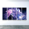 Purple Galaxies Canvas Set