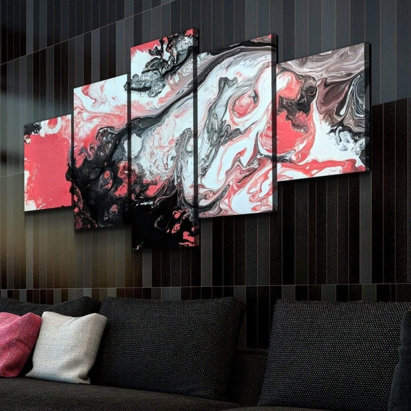 Abstract Coral Overture By Amber Lamoreaux Art - FanaticPrintz