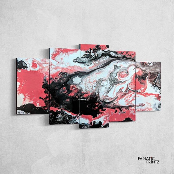 Abstract Coral Overture By Amber Lamoreaux Art - FanaticPrintz