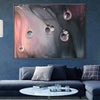 Abstract Drops Canvas Art Ready To Hang - FanaticPrintz
