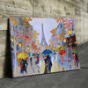 Abstract Eiffel Tower Canvas Set - FanaticPrintz