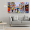 Abstract Eiffel Tower Canvas Set - FanaticPrintz