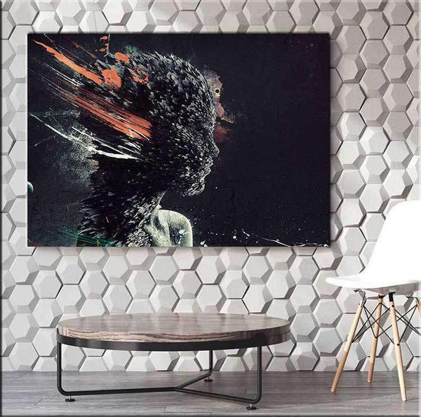 Abstract Gaia Canvas Set - FanaticPrintz