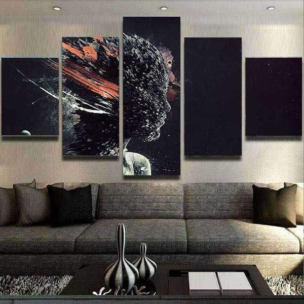 Abstract Gaia Canvas Set - FanaticPrintz