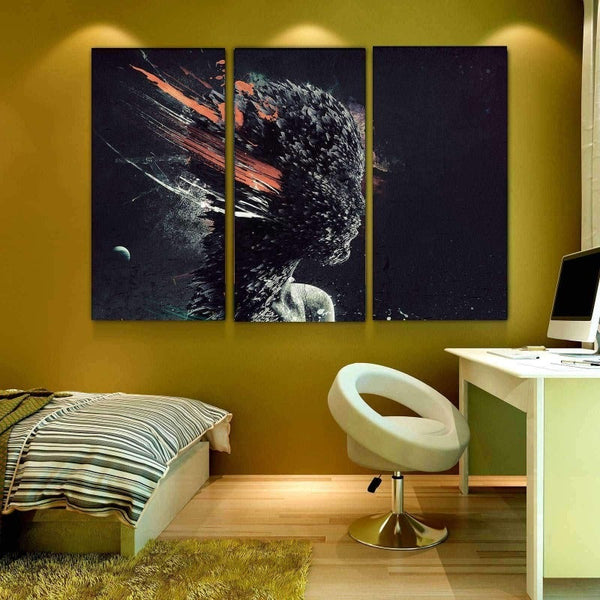 Abstract Gaia Canvas Set - FanaticPrintz