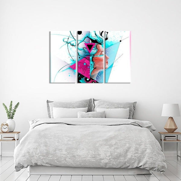 Abstract Lady Canvas Set - FanaticPrintz