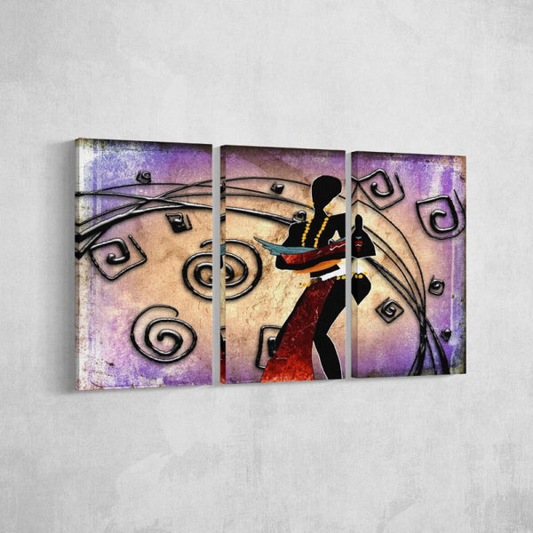 Abstract Retro Gate Canvas Set - FanaticPrintz