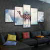 ABSTRACT TAJ MAHAL CANVAS SET - FanaticPrintz