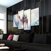 ABSTRACT TAJ MAHAL CANVAS SET - FanaticPrintz