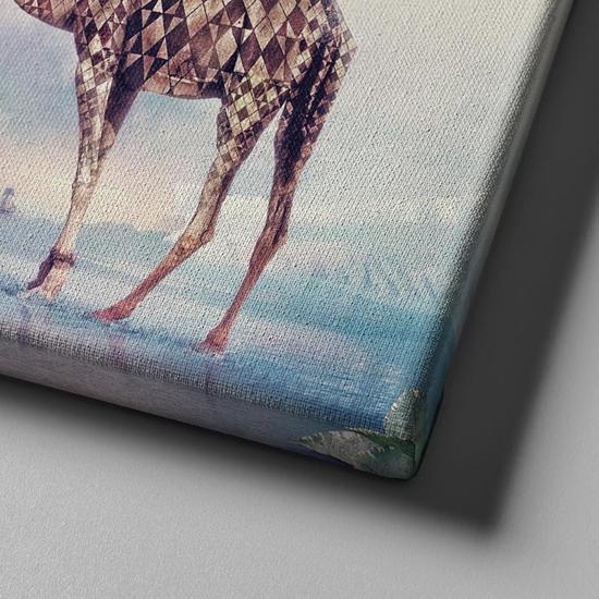 ABSTRACT TAJ MAHAL CANVAS SET - FanaticPrintz