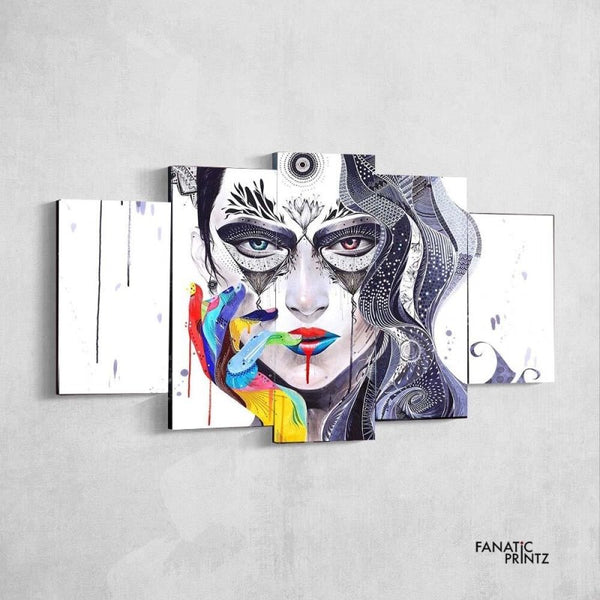 ARTISTIC COLORED FACE CANVAS SET - FanaticPrintz