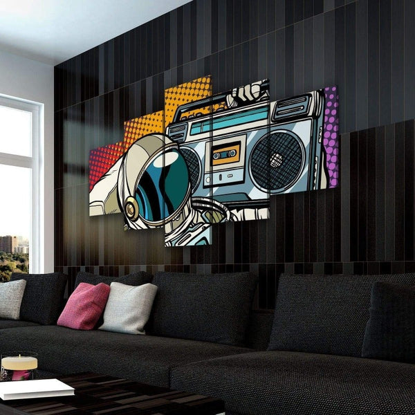 Astronote Canvas Art - FanaticPrintz