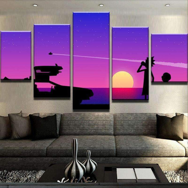 Back To The Future Canvas Set - FanaticPrintz