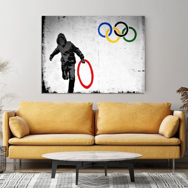 BANKSY OLYMPICS LOOTER - FanaticPrintz