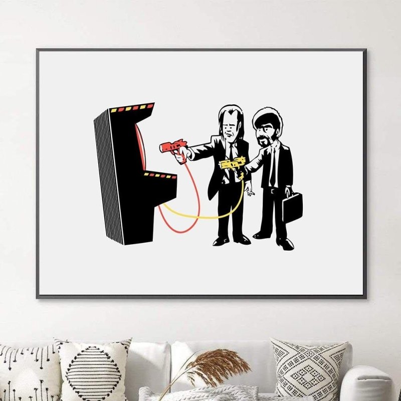 BANSKY PULP FICTION ARCADE - FanaticPrintz