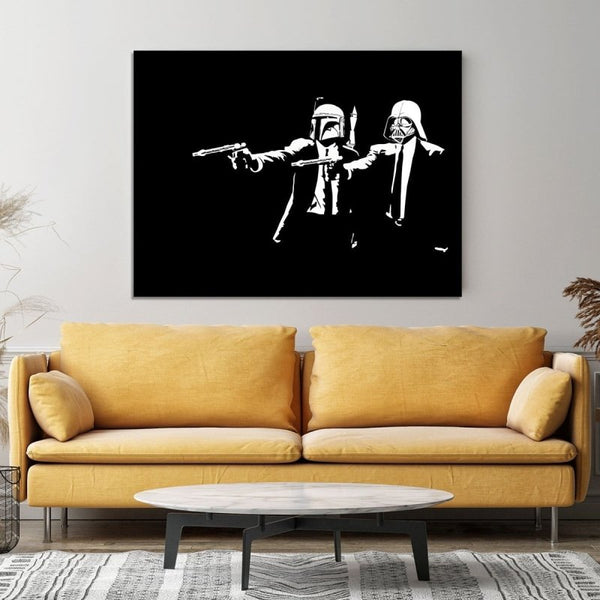 BANSKY PULP FICTION STAR WARS - FanaticPrintz