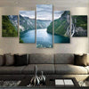 Between The Mountains Canvas Set - FanaticPrintz