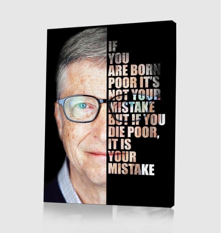 BILL GATES - LIMITED EDITION - FanaticPrintz