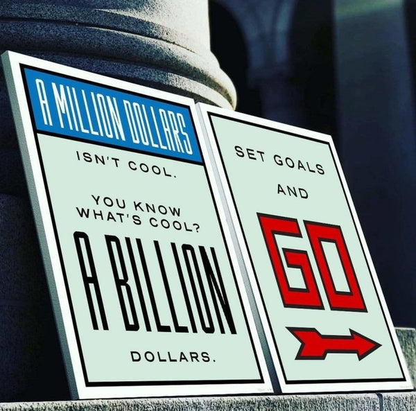 BILLIONAIRE VS SET GOALS AND GO BUNDLE OFFER - FanaticPrintz