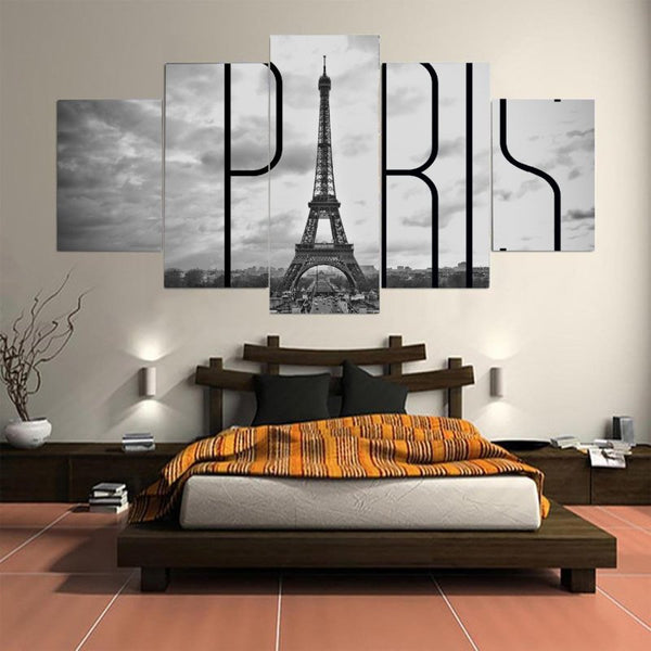 Black And White Paris - FanaticPrintz