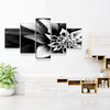 BLACK AND WHITE ROSE CANVAS SET LIMITED EDITION - FanaticPrintz