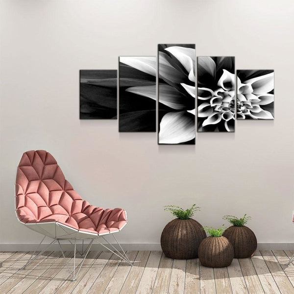 BLACK AND WHITE ROSE CANVAS SET LIMITED EDITION - FanaticPrintz
