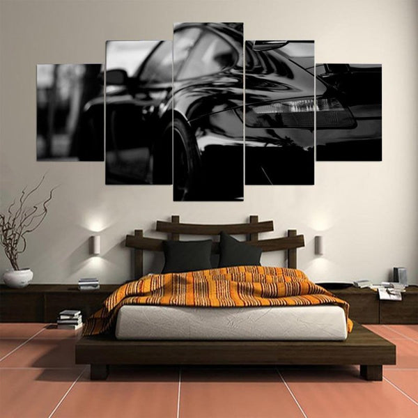 Black and White Super Car - FanaticPrintz
