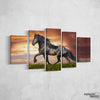 Black horse Canvas Set - FanaticPrintz