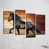 Black horse Canvas Set - FanaticPrintz