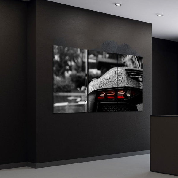 Black & White Lambo Porche Set - FanaticPrintz