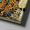 Blue Eyes Jaguar Canvas Art - FanaticPrintz