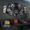Blue Eyes Tiger Canvas Set - FanaticPrintz