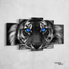 Blue Eyes Tiger Canvas Set - FanaticPrintz