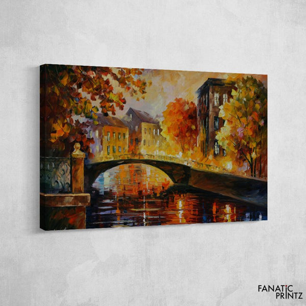 Bridge Near River Canvas Set - FanaticPrintz