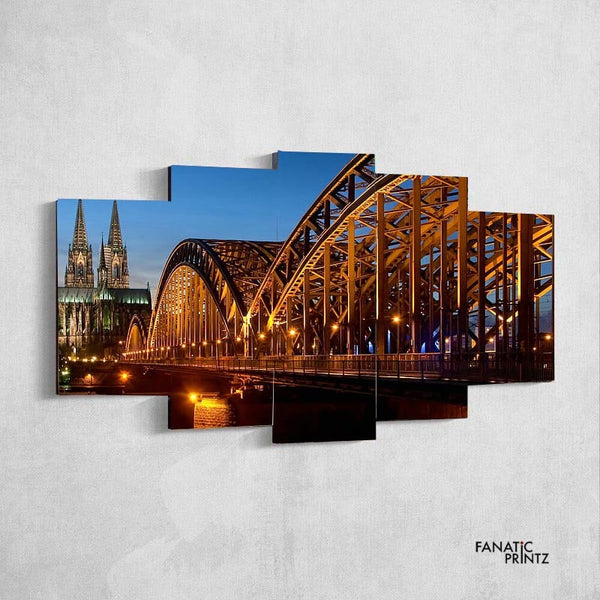 Bridge To Cathedral Canvas Set - FanaticPrintz