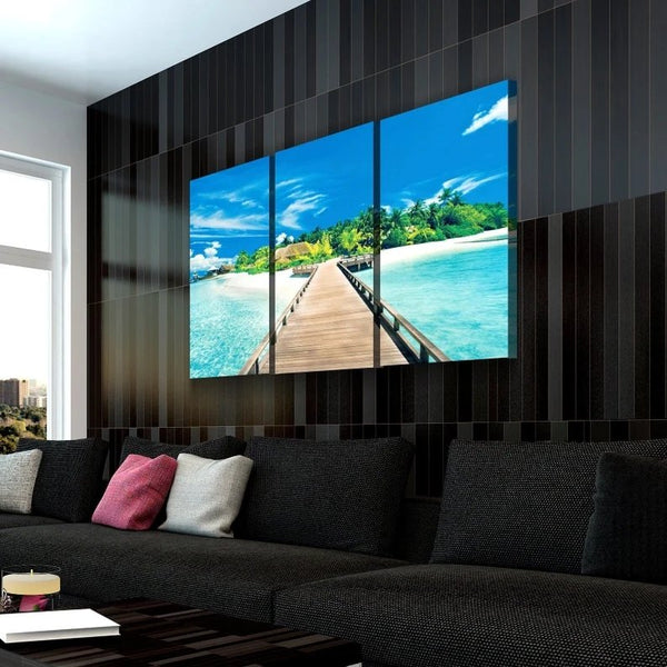 Bridge To Paradise Canvas Set - FanaticPrintz