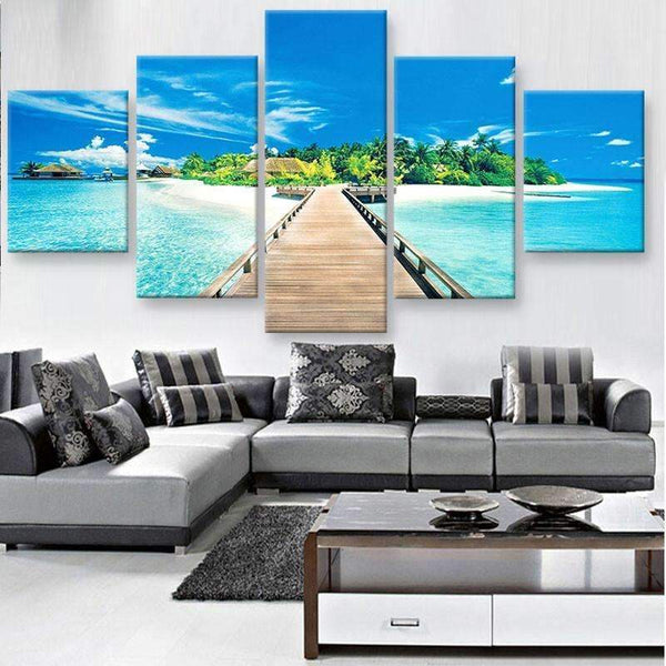 Bridge To Paradise Canvas Set - FanaticPrintz