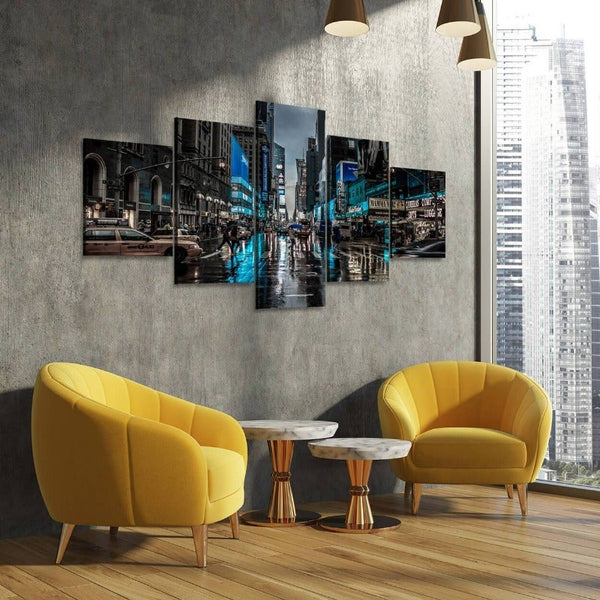Busy New York Canvas Set - FanaticPrintz