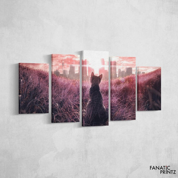 Cat views Canvas Set - FanaticPrintz