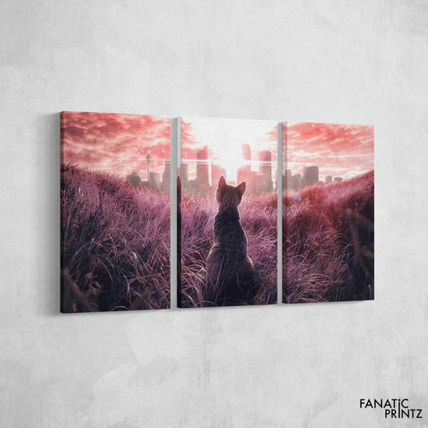 Cat views Canvas Set - FanaticPrintz