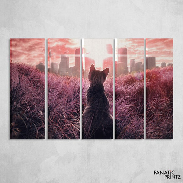 Cat views Canvas Set - FanaticPrintz