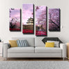 Cherry Blossom Japan Canvas Set - FanaticPrintz