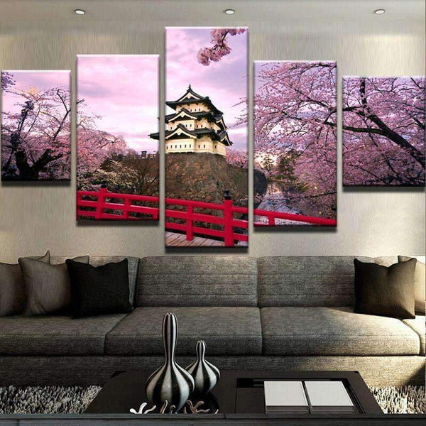Cherry Blossom Japan Canvas Set - FanaticPrintz
