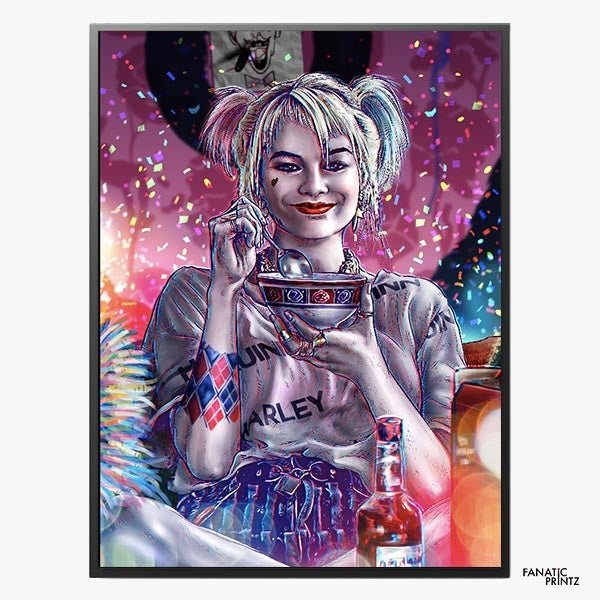 Chilling with Harley Quinn - EXCLUSIVE - FanaticPrintz