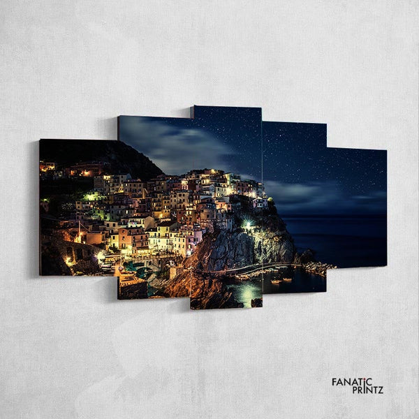 Cinque Terre Canvas Art - FanaticPrintz