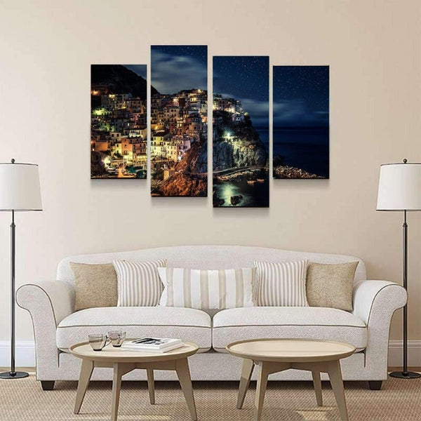 Cinque Terre Canvas Art - FanaticPrintz